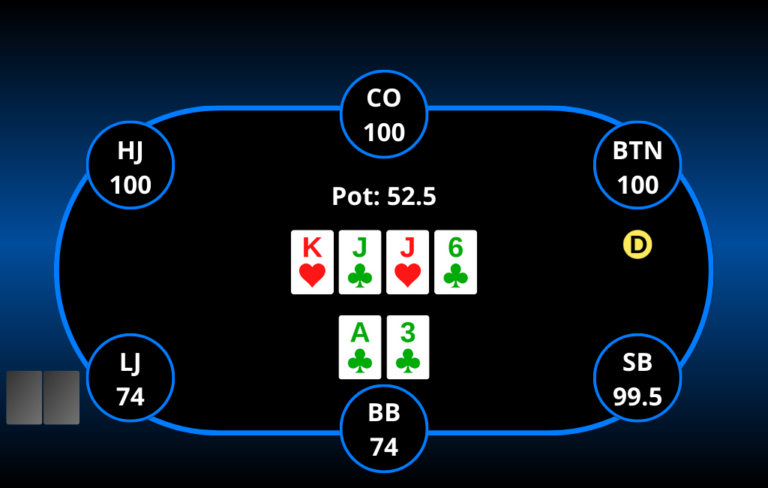 مثال دوم تگزاس هولدم